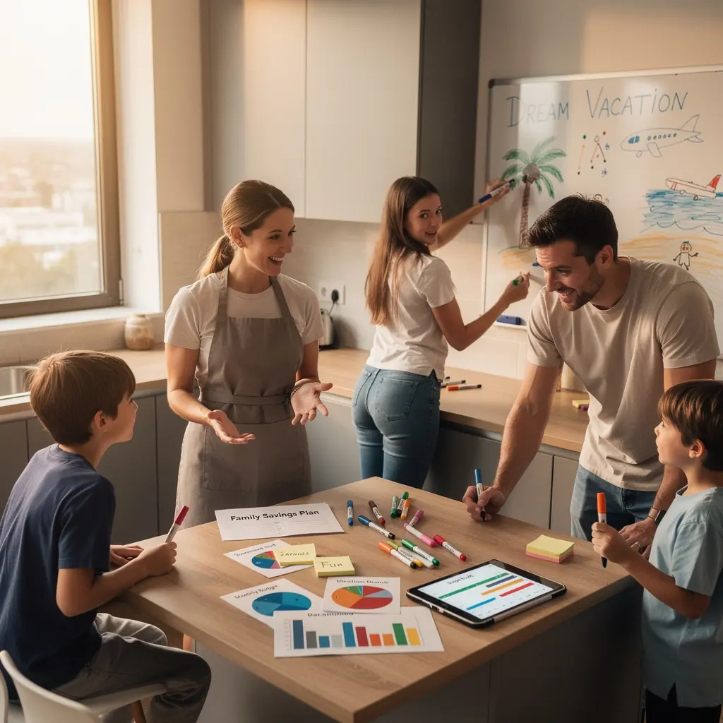 Személyes pénzügyi tervezés grafikus ábrázolása, amely a havi költségvetés tervezését segíti.